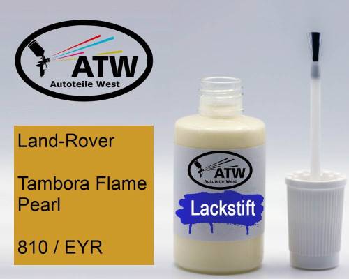Land-Rover, Tambora Flame Pearl, 810 / EYR: 20ml Lackstift, von ATW Autoteile West.